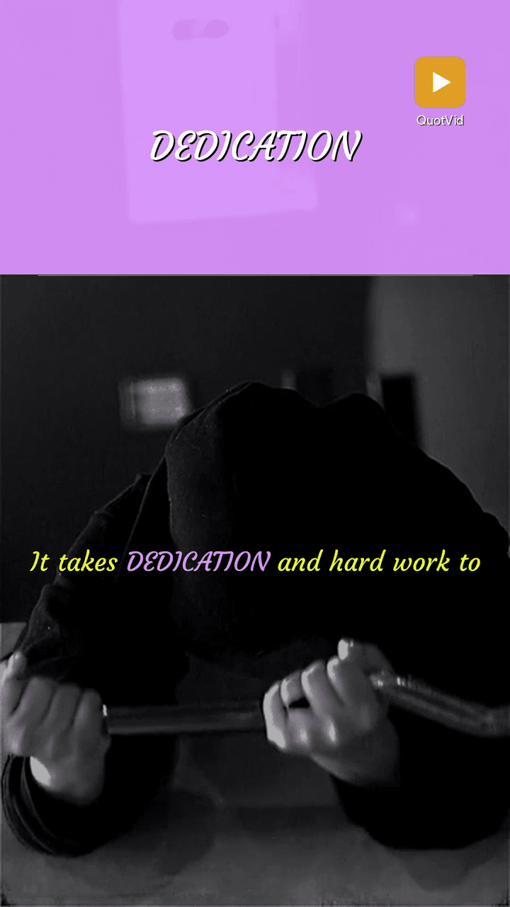 Dedication quote video still in vertical Shorts format